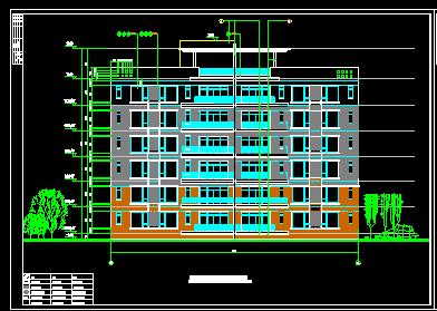 六层住宅建筑设计图免费下载 - 建筑户型平面图 - 土木工程网